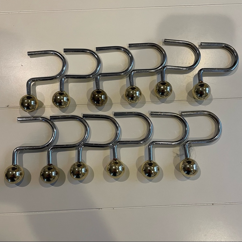 Shower Curtain Hooks (12 count)